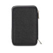 Picture of SEVEN 3 ZIPPER JET BLACK FILLED PENCIL CASE